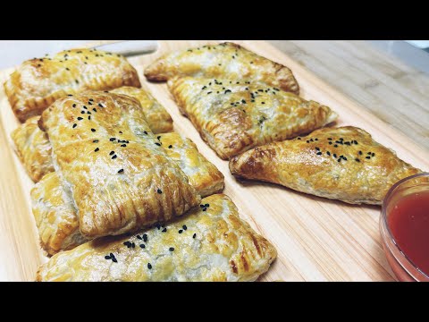 Ramadan Special Recipe | Chicken Puff Pastry | Creamy Chicken Puffs