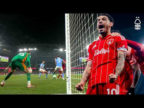 Every Angle of Incredible Morgan Gibbs-White Finish! 😮‍💨 | Manchester City 2-2 Nottingham Forest