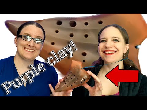 ♫ Is Purple Clay Worth It? - Triple Chamber Purple Clay STL Ocarina