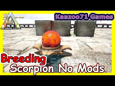 Steam Community :: Video :: Scorpion Breeding Ark NO MODS 💥 ...