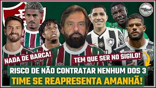 TEM QUE NEGOCIAR EM SIGILO SE NÃO DÁ M…, E A BARCA EM?