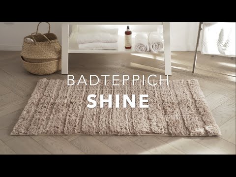 Badematte Shine Beige - 50 x 80 cm