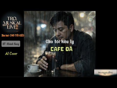 CHO TÔI KÊU (ly cafe đá) | KHÁNH SANG | Cover by AI Singer 