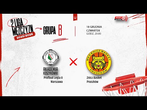 Profbud Legia II Warszawa - Znicz Basket Pruszków (2 LM)