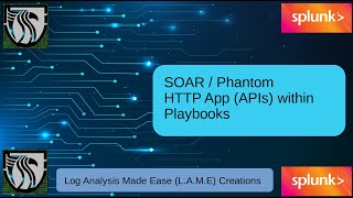 Intro to Splunk SOAR Phantom | Making Rest and HTTP actions in a Playbook