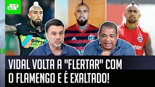 ‘Cara, se o Vidal for para o Flamengo…’: Craque chileno é exaltado