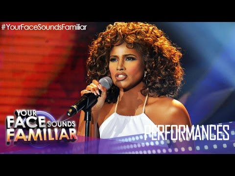 Your Face Sounds Familiar: Denise Laurel as Toni Braxton - "Unbreak My Heart"