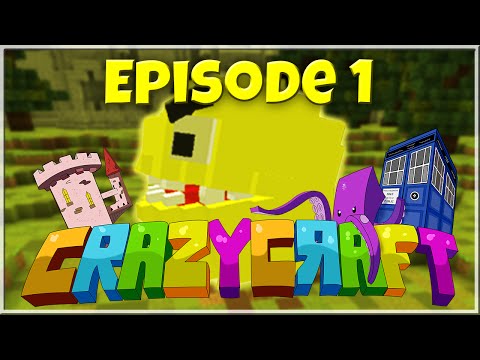 Minecraft Crazy Craft 3.0 - Episode 1 - Pacman!