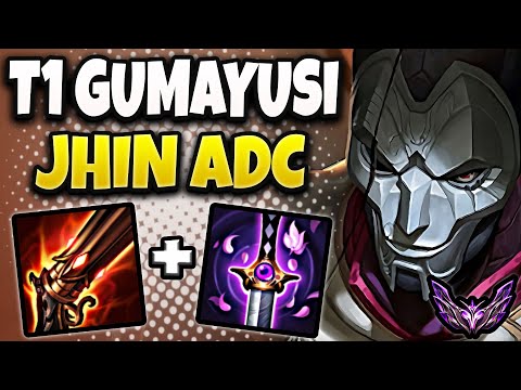 T1 Gumayusi Jhin vs Yunara [ ADC ] Korea Master Patch 25.14