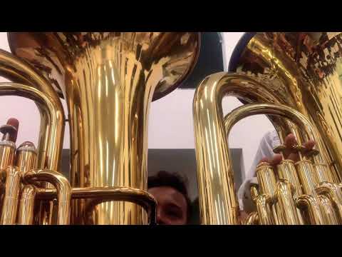 HINO 454 NO BATISMO / TUBAS ARREBENTANDO AS CORRENTES DO INFERNO COM A VIRTUDE E O SUBDIVIDIDO 💣🔥