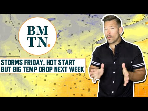 MN Weather | Rain, storms through Saturday | Big temp changes next week