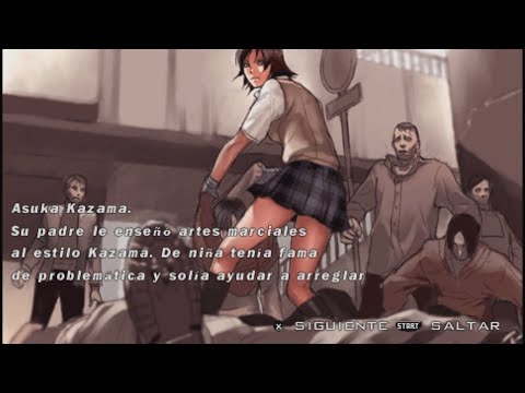 03 Asuka Kazama - TEKKEN DARK RESURRECTION Prologo y Epilogo PPSSPP v1.0
