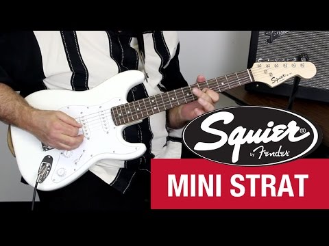 Fender Squier 3/4-Size Mini Strat - Sunburst image 2