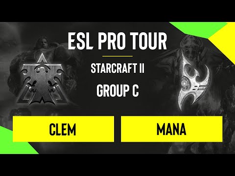 SC2 - Clem vs Mana - DreamHack SC2 Masters: Fall -  Group C - EU