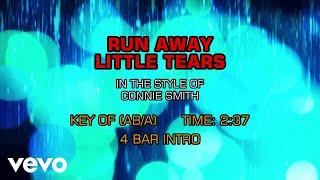 Connie Smith - Run Away Little Tears (Karaoke)