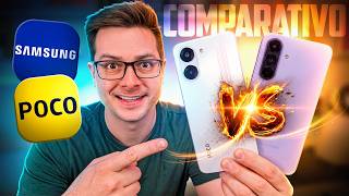 POCO X8 Pro vs Galaxy A57: QUAL o MELHOR para VOCÊ?!
