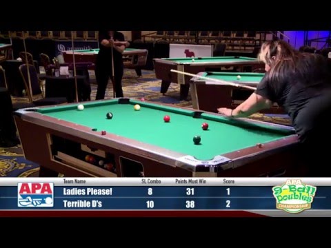 Finals - 9-Ball Doubles - 2016 APA Poolplayer Championships