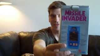 Classic Gaming: Bandai Missile Invader 1980 Handheld Gameplay