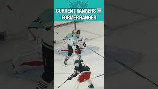 Rangers Play Tic-Tac-Toe with Former Blueshirt!