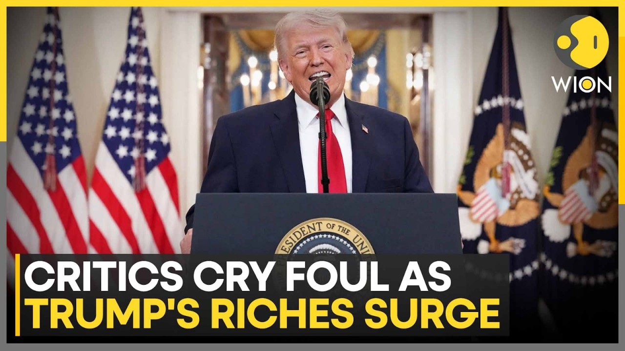 Trump's Net Worth Hit $6.5 Billion Mark from $2.3 Billion | WION