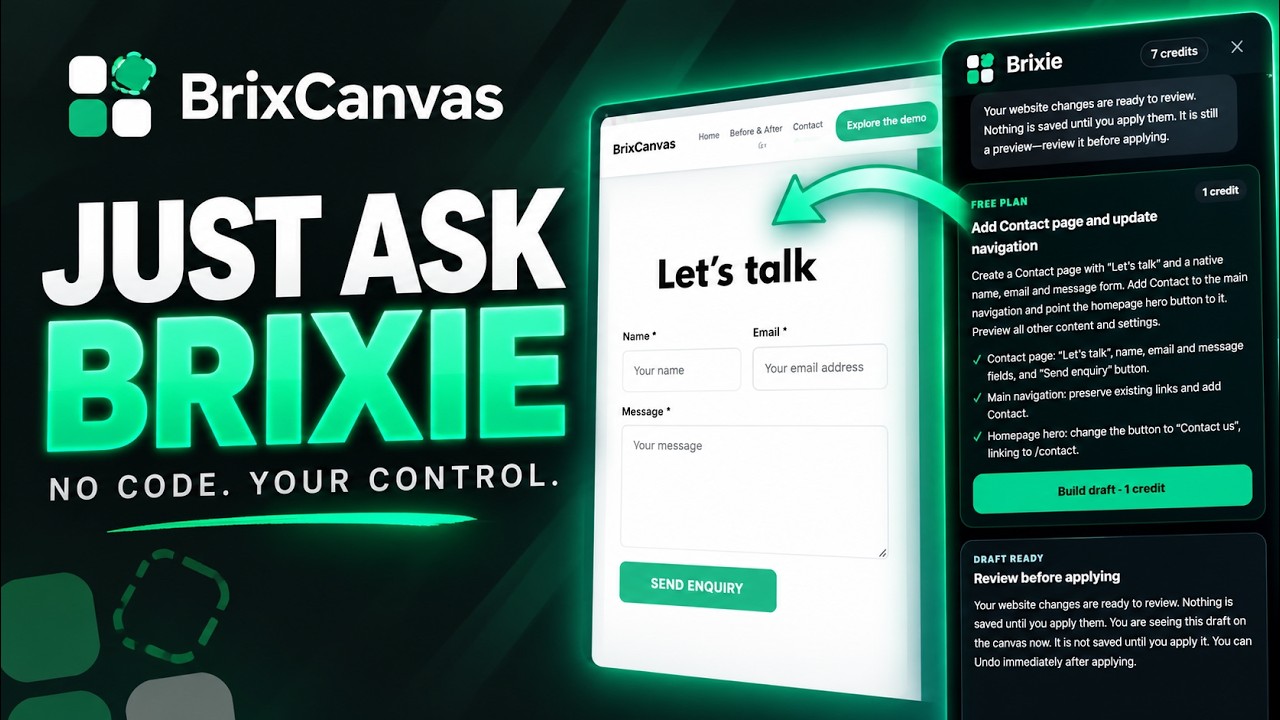 BrixCanvas video preview