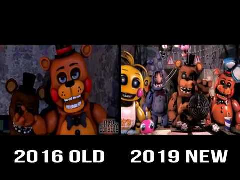 Rap FNAF 2 // Comparasion OLD vs NEW