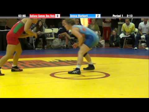 WM 63 KG Bronze - Dailane Gomes Dos Reis vs Jenna Burkert