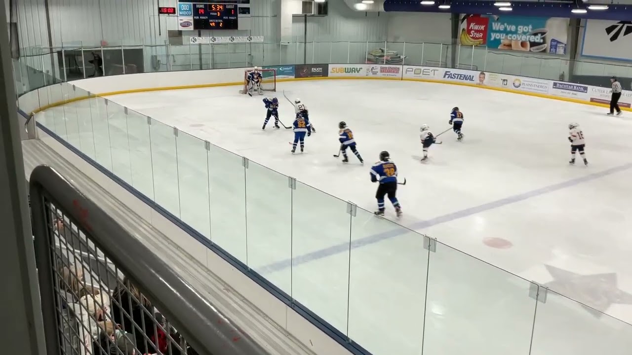 Game 15 Sioux Falls 15-1: Lionel scores assisted by Aiden