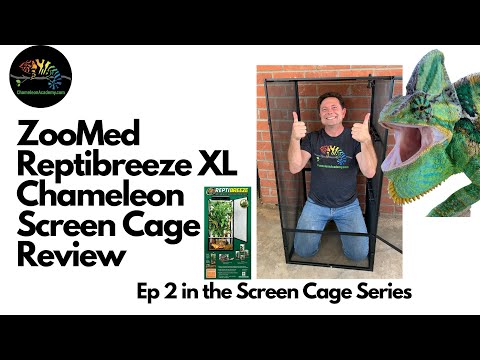 Reptibreeze Chameleon Screen Cage Product Review