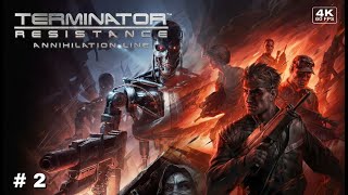 TERMINATOR: Resistance Annihilation Line DLC Walkthrough | Gameplay 4K Part 2 (No Commentary)