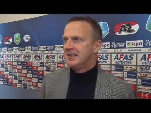 Reactie Van den Brom na AZ - FC Twente