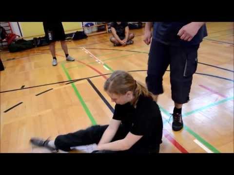 SYSTEMA: Tritte, Aufnehmen von Tritten im Sitzen, Entspannung