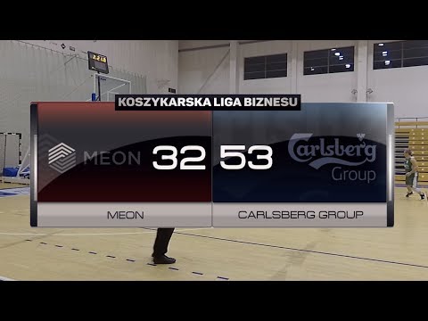 Meon vs Carlsberg Group - IV kolejka - II Liga Poznań - Koszykarska Liga Biznesu
