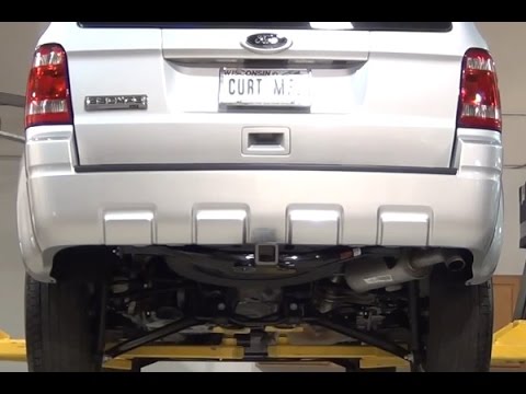 CURT Trailer Hitch Install — CURT 13650 for 2005-2012 Ford Escape