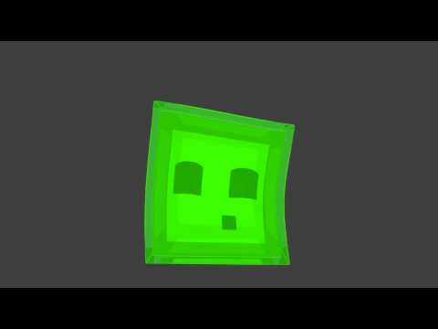 Minecraft Slime test [Blender]