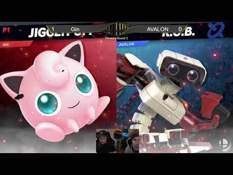 Final Smash DNA | Gin (Jigglypuff) Vs. AVALON (R.O.B) | Winners Round 3