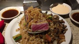 Billionaire Brown visits Kanki's Hibachi Restaurant and orders the Tuna Steak!!