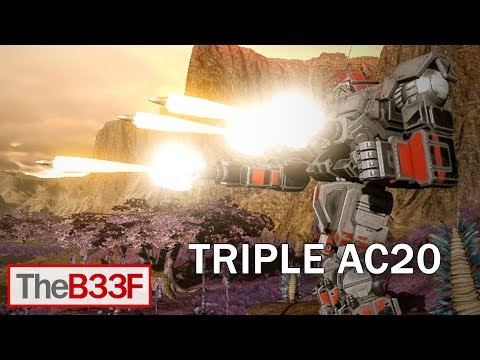 TheB33F - Triple AC20 Victor | Mechwarrior Online