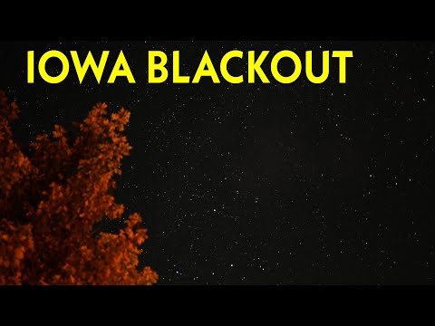 IOWA Stargazing During Blackout, August 2020