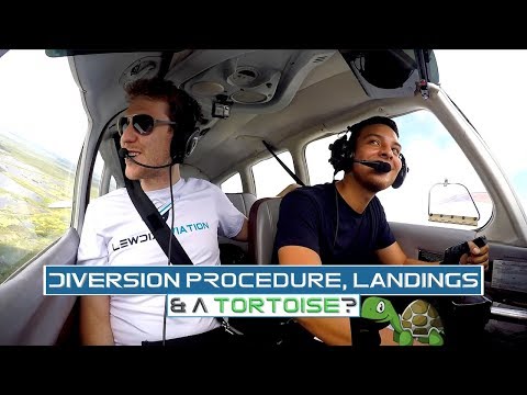 Student Pilot Diversion & Landings| PA28