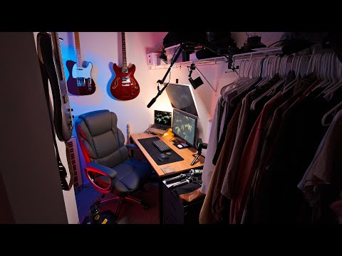 Turn your CLOSET into an OFFICE or STUDIO