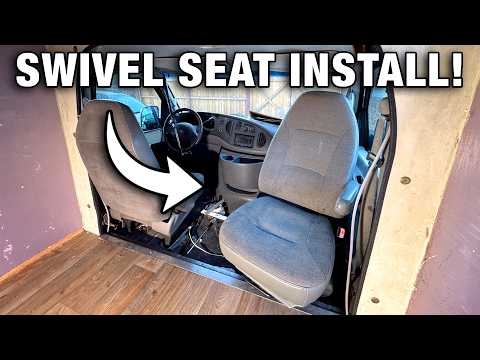 How to INSTALL Swivel Seat in Ford E350 (Step-By-Step Tutorial)