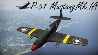 【ゆっくり実況】いざWar Thunderの世界へpart25 P-51Mustang Mk.IA