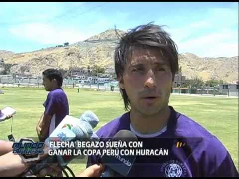 Sportivo Huracán - Gustavo Begazo y la posibilidad de jugar el fin de semana - MUNDO DEPORTE 2012