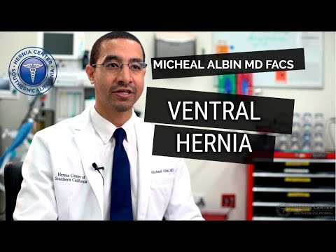 Ventral Hernia: Causes, Symptoms, Diagnosis & Treatment. Explained by Michael Albin, M.D. F.A.C.S
