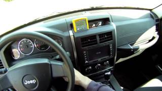 How to use a Fluke 233 to test a rear window defroster