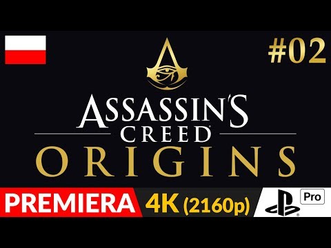 ASSASSIN'S CREED ORIGINS PL 🏺 odc.2 (#2) 🔔 Zwiedzanie Siwy i m.poboczne | Gameplay po polsku [4K]