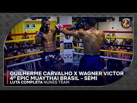 4º Epic Muaythai Brasil -Semi-Guilherme Carvalho (Revolution Team) x Wagner Victor (Nunes Team)65Kg.