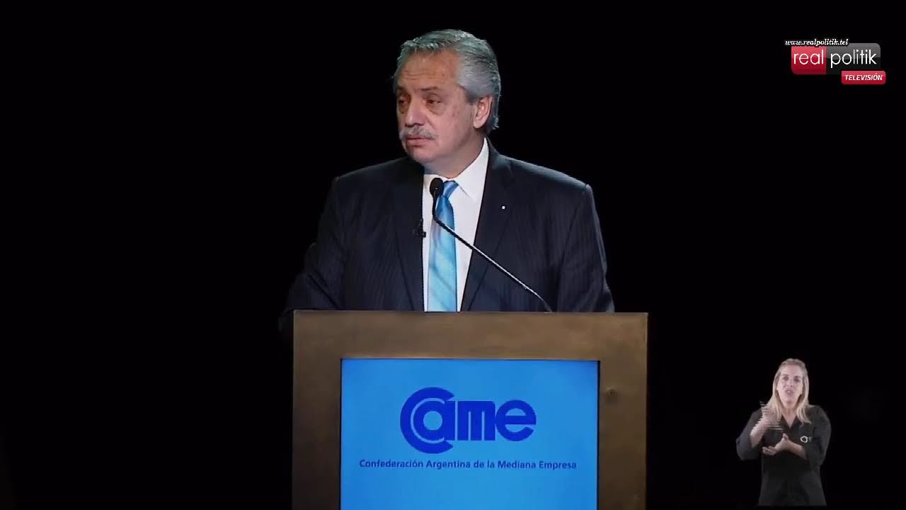 Alberto Fernández en la CAME: "Queremos que los salarios estén por encima de la inflación"