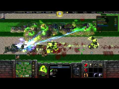 Warcraft 3 DBZ Hero Maze TD - I'm too good at tower defense.